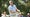 Russell Henley watches his tee shot on the third hole during the final round of Wells Fargo Championship at Quail Hollow Club on May 12, 2024 in Charlotte, North Carolina.